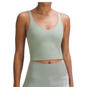 Lululemon Align Top, Wild Mint/Pastel Green, No Bra Cups, Sz 4